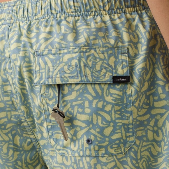 prAna Bowie E-Waist 6in Short - Men's - Picture 3 of 7